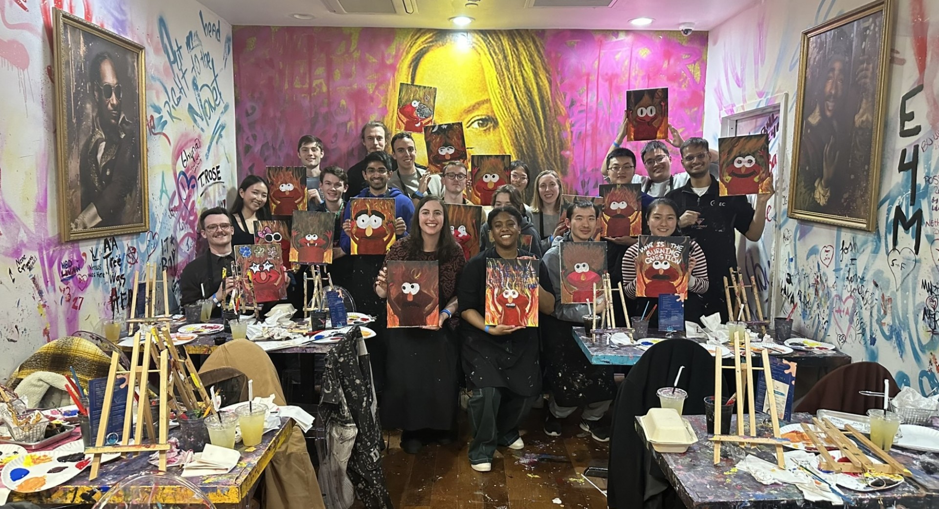 PhD paint n pour