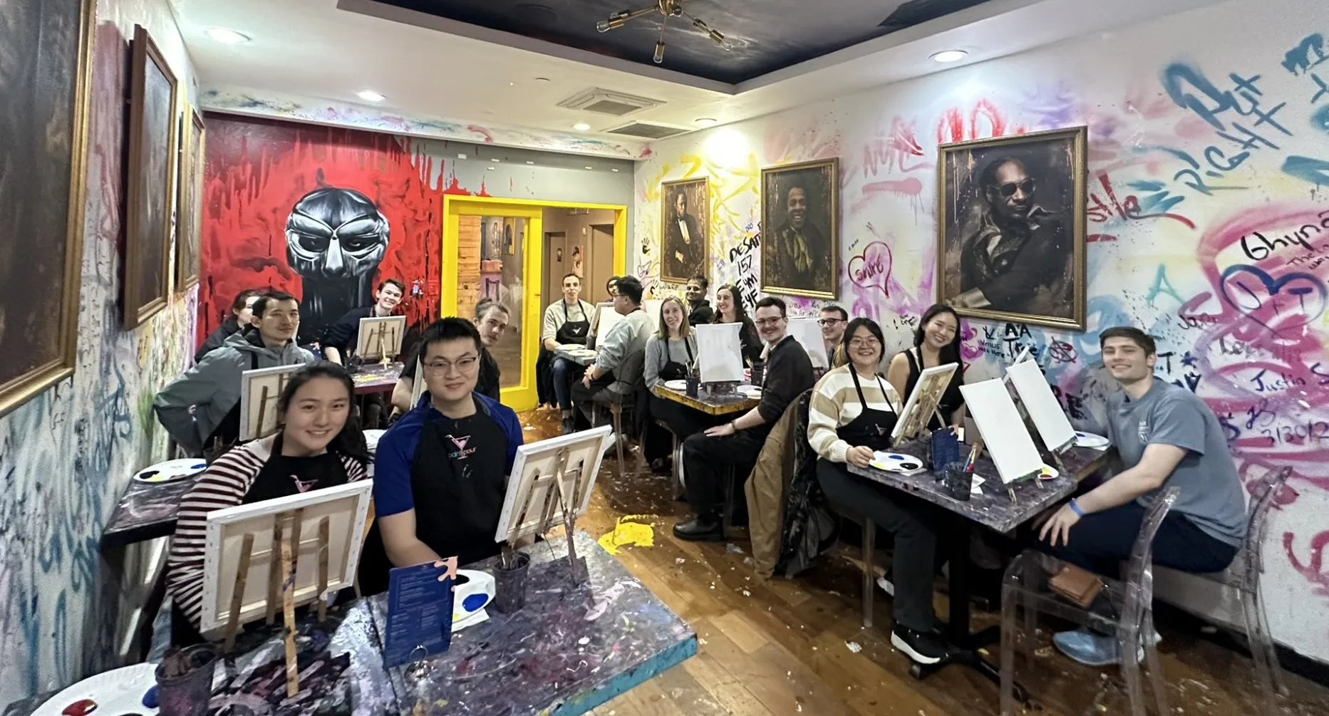PhD paint n pour 2
